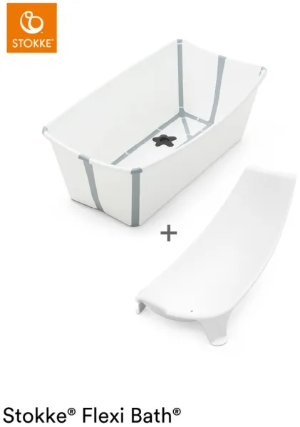 Flexi Bath y Newborn Support - blanco