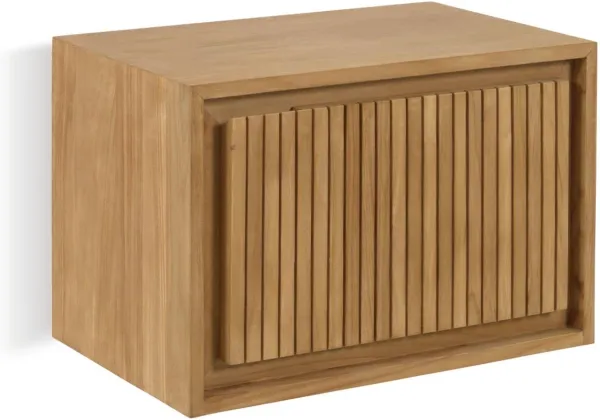 Taciana, Mueble de baño, natural, madera maciza