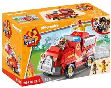 Playmobil Duck On Call - Duck On Call - Vehículo de emergencia de bomberos
