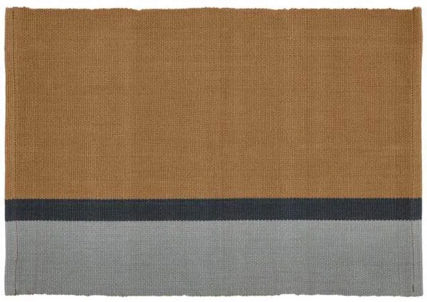 Södahl organic Impression mantel individual 33 x 48 cm - Warm Taupe