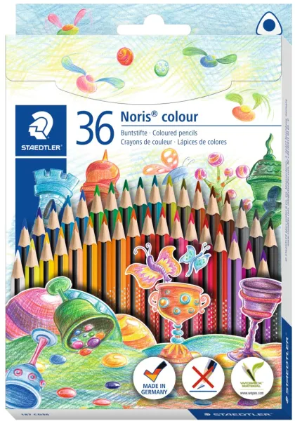 Lápiz de color Noris WOPEX triangular (36)