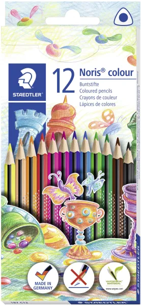 Lápiz de color Noris WOPEX triangular (12)