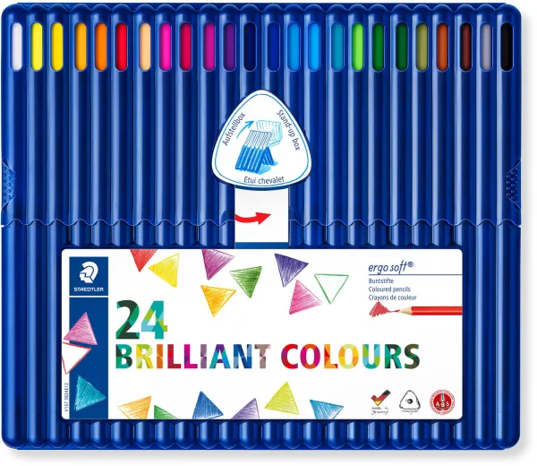 Staedtler Ergosoft 157 lápices de colores 24 uds.