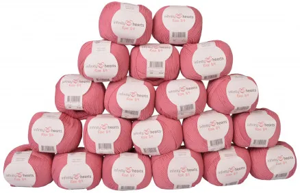 Infinity Hearts Rose 8/4 Paquete de hilo Unicolor 29 Rosa antiguo - 20 uds - Infinity Hearts Rose 8/4 Paquete de hilo Unicolor 29 Rosa antiguo - 20 uds