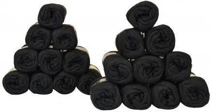 Mayflower Cotton 8/4 Paquete de hilo Unicolor 1443 Negro - 20 uds - Mayflower Cotton 8/4 Paquete de hilo Unicolor 1443 Negro - 20 uds
