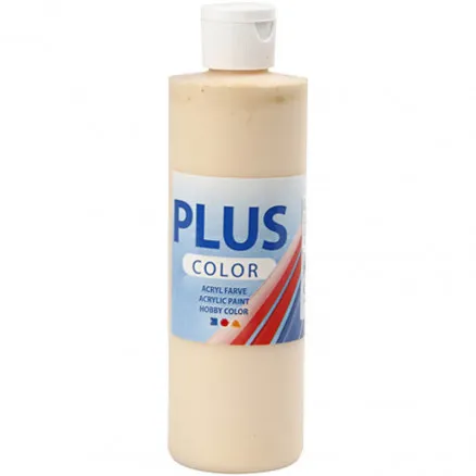 Pintura para manualidades Plus Color, polvo claro, 250 ml/1 ud.