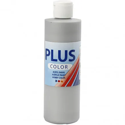 Pintura para manualidades Plus Color, plata, 250 ml/1 ud.