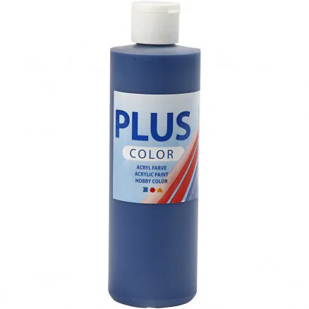 Pintura para manualidades Plus Color, azul marino, 250 ml/1 ud.