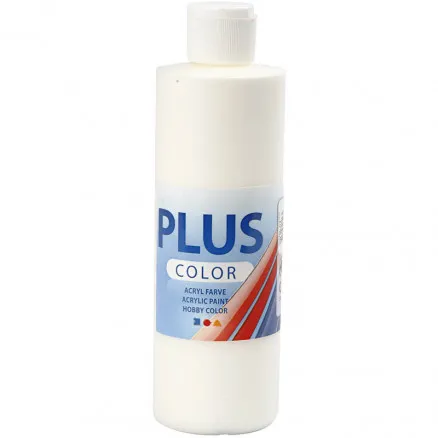Pintura para manualidades Plus Color, blanco roto, 250ml