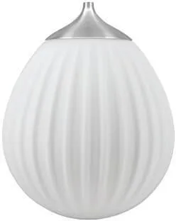 Umage Around the world mini pantalla - Blanco con parte superior de acero cepillado