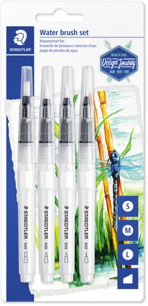 Staedtler Pincel, 4 uds. surt. Bk