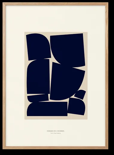 Peléton Shapes of Curves 06 50x70 Póster
