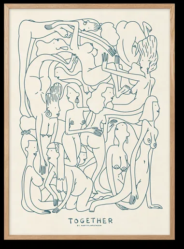 Póster Peléton Together 70x100