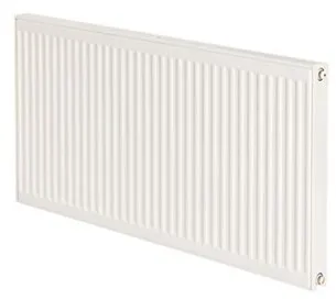 Purmo Compact radiador con válvula 11 - 400 x 600 mm, RAL 9016, Blanco