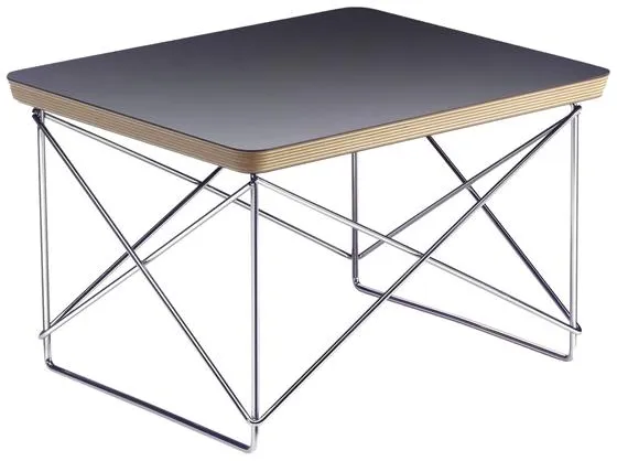 Vitra Occasional LTR Mesita de noche Negro/Cromo