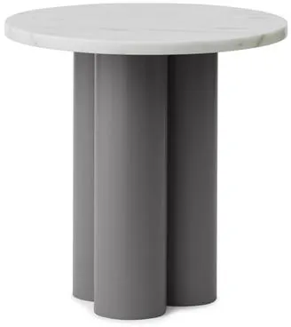 Normann Copenhagen Mesa Auxiliar Dit Gris/Blanco Carrara