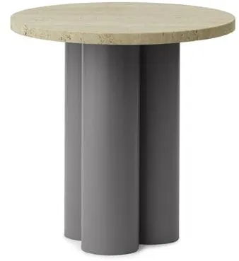 Normann Copenhagen Mesa Auxiliar Gris/Travertine Light