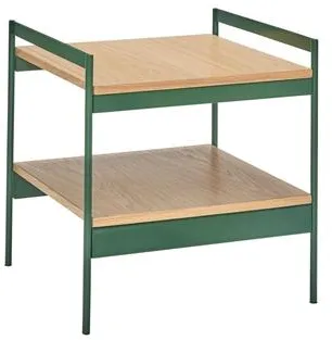 Mesa auxiliar Hübsch Jaunty Verde/Natural