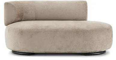 Kartell K-Wait Dormeuse Sofá Izquierda Beige