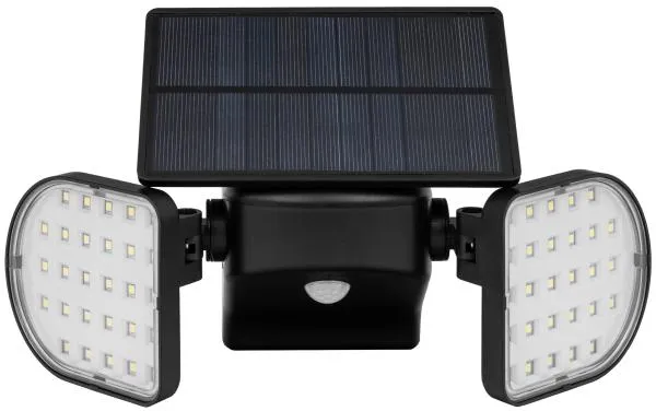 Lámpara solar doble con focos 1,5W