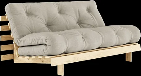 Karup Design Roots Sofá cama con colchón 160x200 914 Lino/Pino