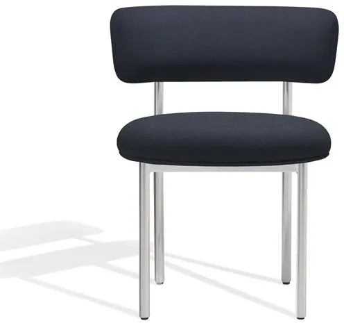 Møbel Copenhagen Font Silla de comedor Vidar 0786/Estructura de acero pulido