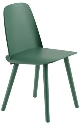 Muuto Nerd Silla de comedor Verde