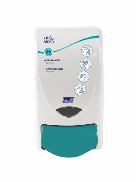 Dispensador antimicrobiano Deb Stoko Cleanse para jabón de espuma desinfectante, 1 L