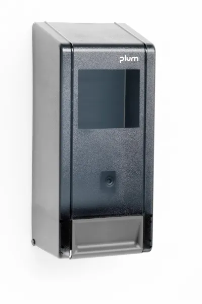 Plum, 2000 Módulo, Dispensador Manual para Jabón, Ahumado/Gris