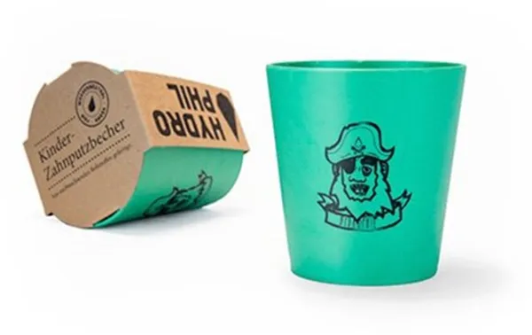 Organic Beauty Vaso para cepillos de dientes para niños Hydrophil (1 ud)