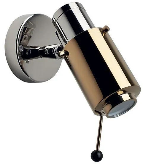 Biny Spot Aplique Níquel y Oro c. LED