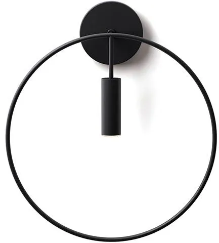 Estiluz Revolta Lámpara de Pared Negra
