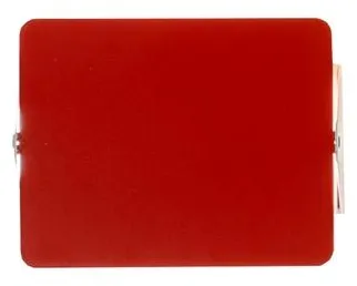 Nemo Applique À Volet Pivotant Lámpara de pared E14 Blanco/Rojo