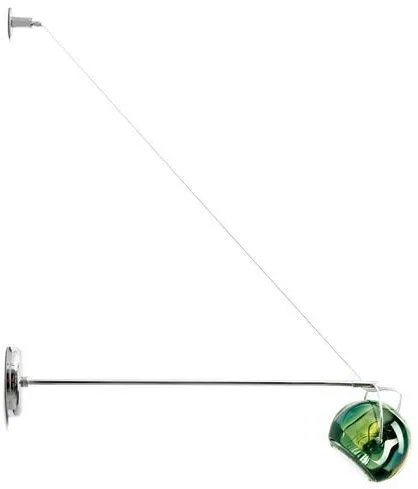 Fabbian Beluga Lámpara de Pared con Brazo Verde